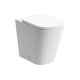 Wren Rimless Back To Wall Short Projection WC Pan with Soft Close Seat